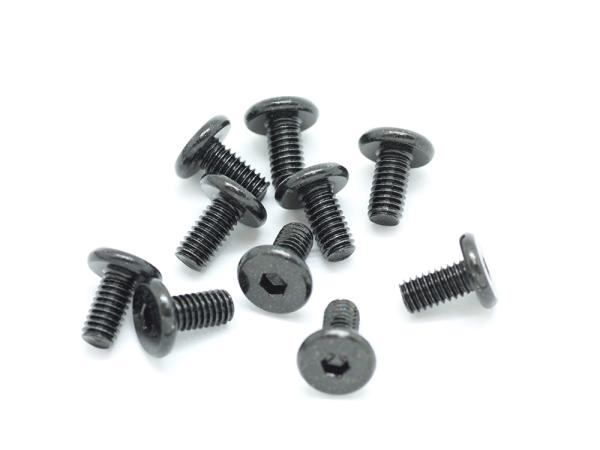 SWORKz Motorbefestigungsschraube Inbus flach M4x8mm (10)